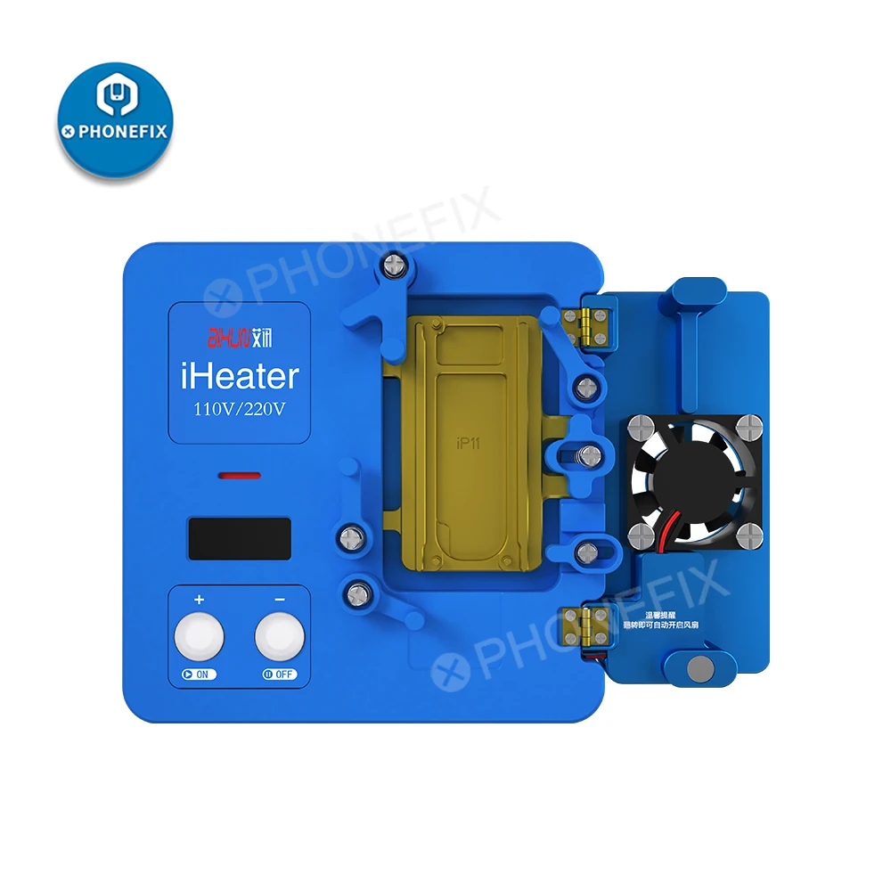 JC Iheater Double Layers Board Pre-heating Soldering Rework Station for IPhone 14 13 12 Pro X XS Motherboard Desoldering Repair