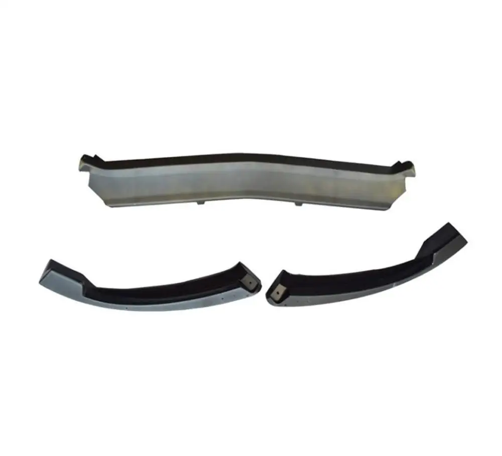 3 unids/set parachoques delantero labio divisor para Mercedes W205 C180 C200 C300 C43 W117 A18 A200 A45 W213 E300 E200 E320 ABS