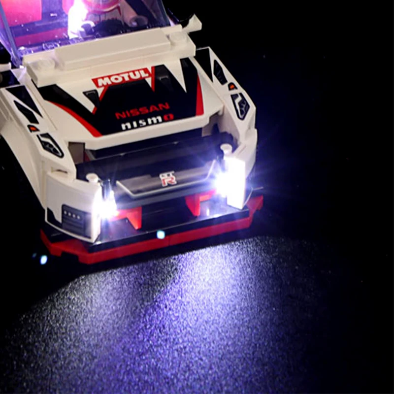 Vonado LED Lighting Set for 76896 Nissan GT-R NISMO Car Toy Collectible Model Light Kit, Not Included the Building Block