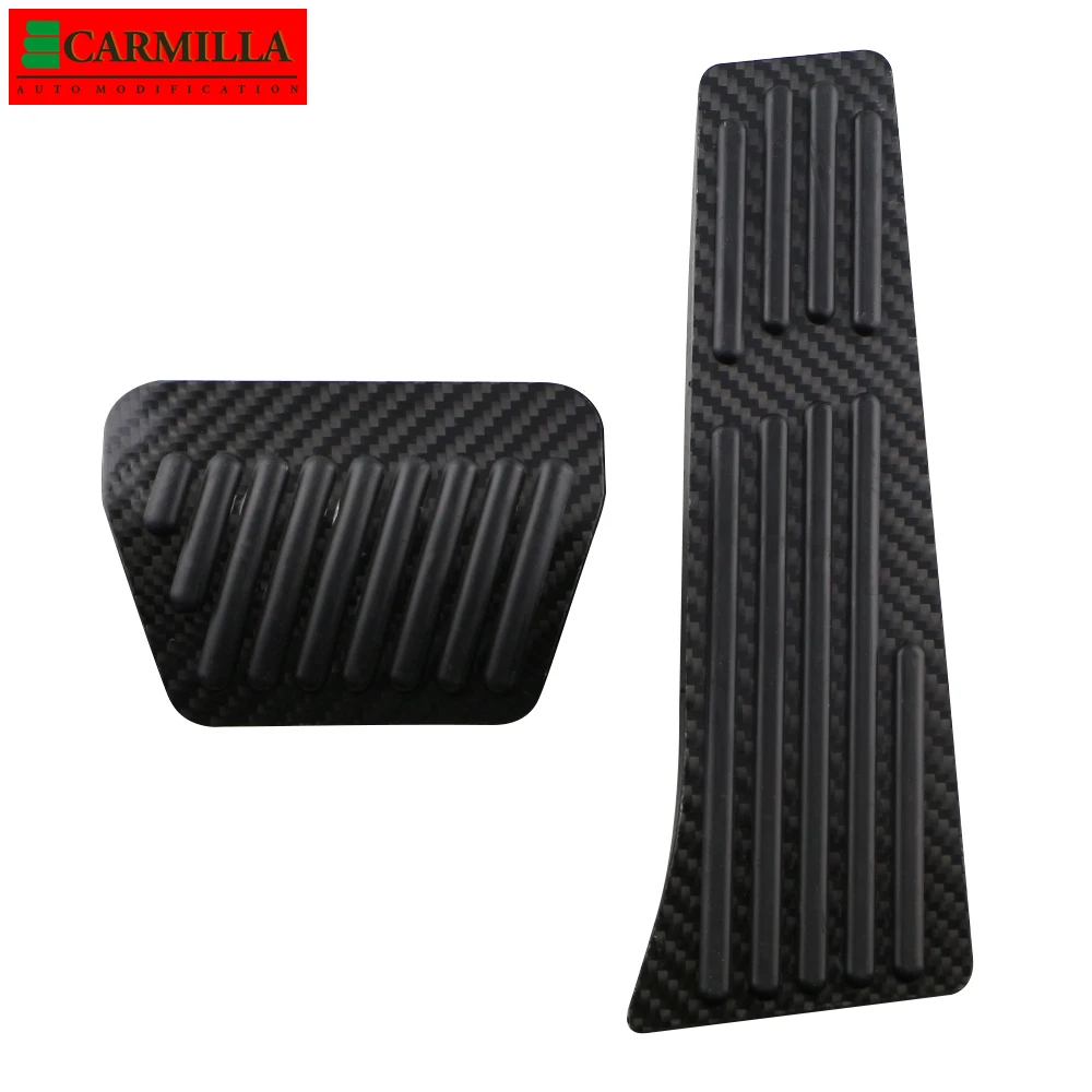 

Carbon Fiber Car Pedal Pads Cover AT for BMW X3 X4 X5 X6 3/5/6/7 Series E87 F20 E90 E92 E93 F30 F35 F34 F31 3GT 5GT Car Pedals