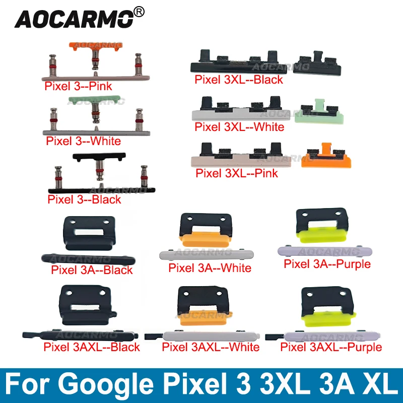 

Запасные части Aocarmo для Google Pixel 3 3A XL 3XL