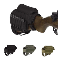 Adjustable Rifle Gun Carry Case Tactical Cheek Rest Bullet Magazine Pouch Holder Outdoor Hunting Gun Accessories Butt Stock Bag