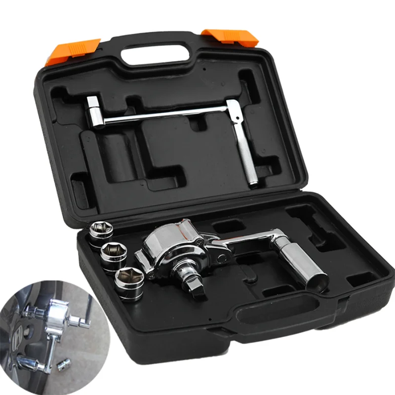 

1Set 1/2" Torsional Torque Multiplier Wrench Lug Nut Remover Type Car Tire Disassembly Labor-Saving Force Wrench 3200N.M