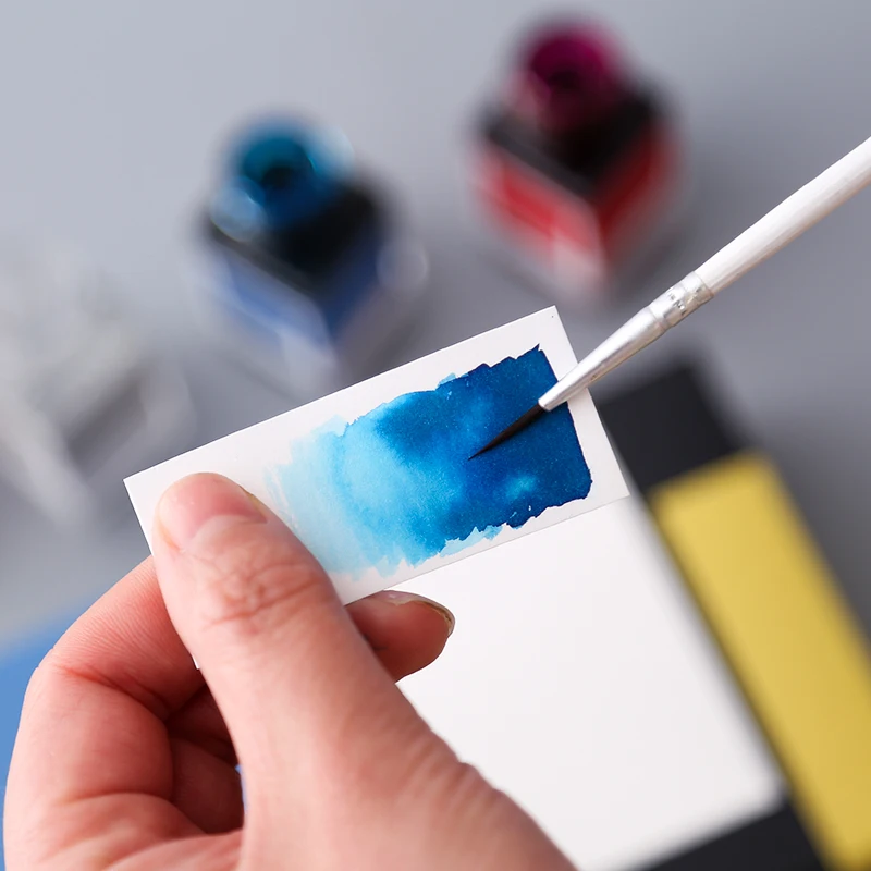 Diy Tricolor Rgb Inkt Set Licht Kleur Water Kleur Haak Lijn Speciale Non Fading Waterdichte Inkt Pen Inkt