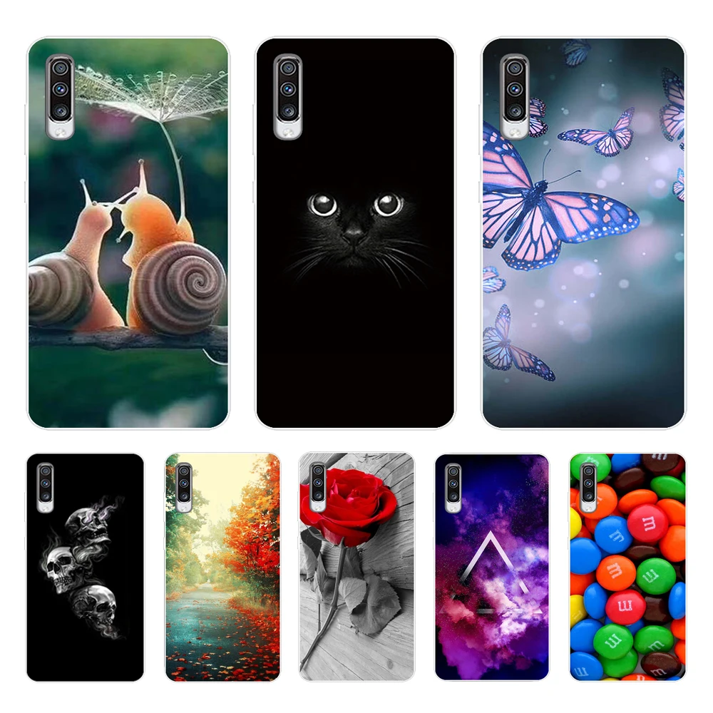 For Samsung Galaxy A70 A50 A30S Case Silicone Back Cover Soft TPU Phone Case For Samsung A70 2019 Case A 70 S A 50 A 30 S Coque