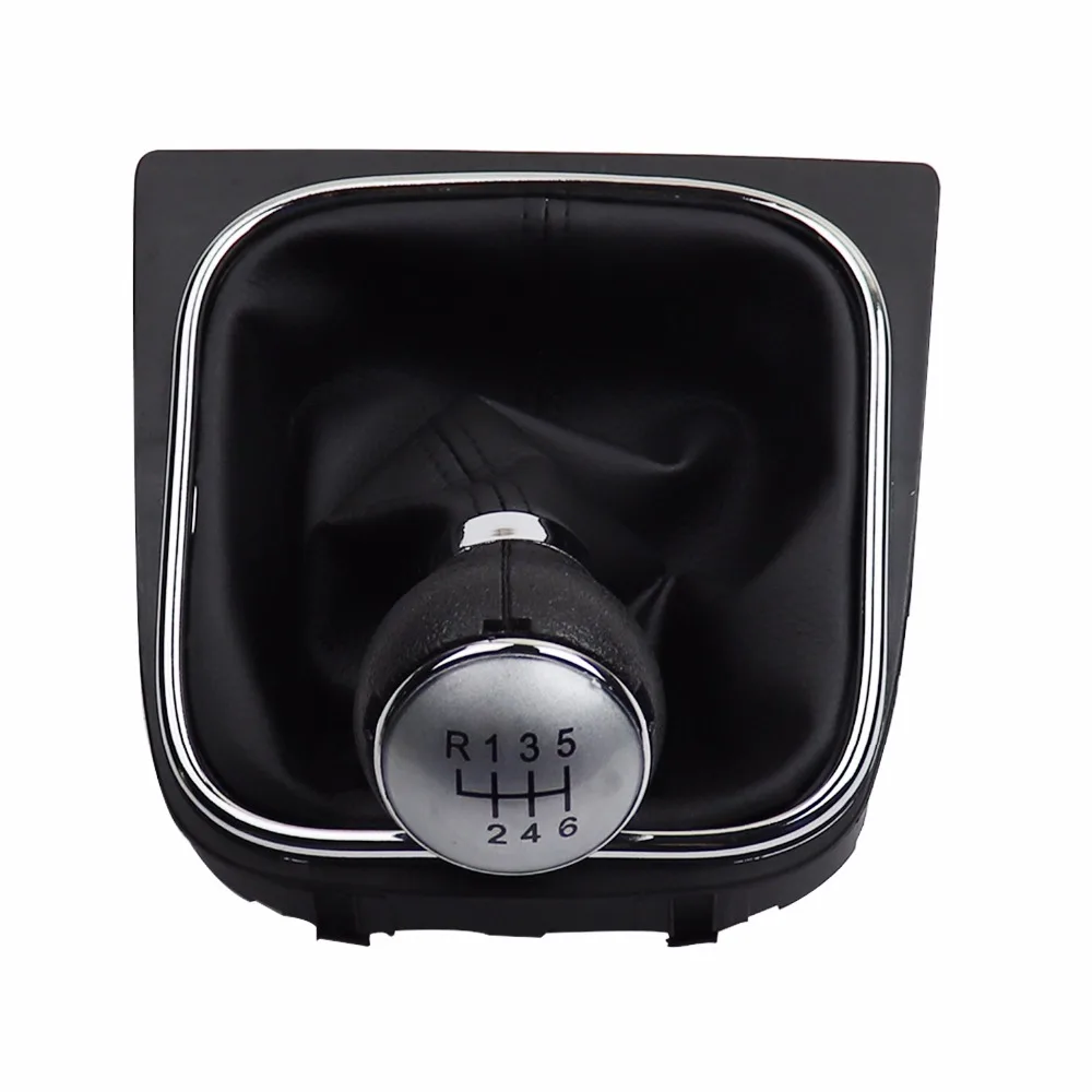 5/6 Speed Gear Shift Knob Gaiter Boot for VW Golf 6 Jetta MK5 MK6 Rabbit Shifter Lever Stick Cover