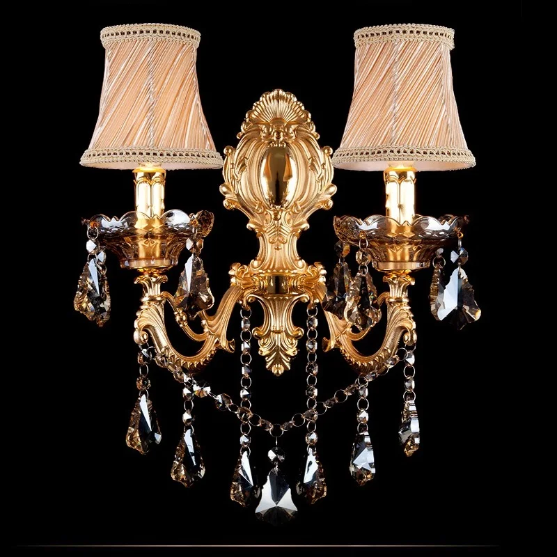 

Fashion crystal wall lamp Sconce Light candle wall lamp stair lamp bedroom bedside lamp mirror light