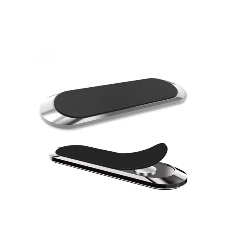 1PC Nowy magnetyczny uchwyt samochodowy na telefon Deska rozdzielcza Mini Strip Shape Stand Dla iPhone Samsung Xiaomi Metal Magnet GPS Uchwyt