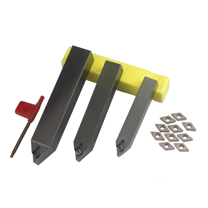 Imagem -06 - Suporte de Ferramenta de Rotação Externa Tridimensional Dcmt Conjunto de Ferramentas de Corte Cnc de Torno e Carboneto Peça Sdncn1212h07 Sdncn1616h07 Sdncn2023k11