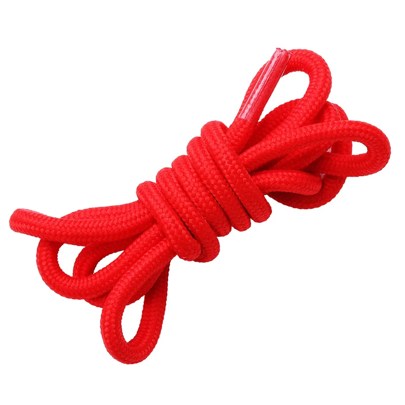 1Pair Round Solid Shoelaces Top Quality Polyester Shoes Lace Solid Classic Round Shoelace 50cm,80cm,100cm,120cm