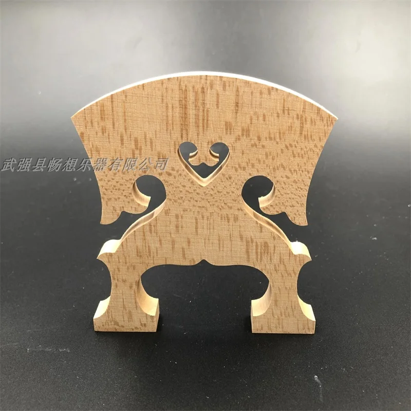 1pcs cello bridges AA grade maple 4/4 3/4 1/2 1/4 1/8 Belgium style French style Adjustable Replace Cello bridge part accessorie