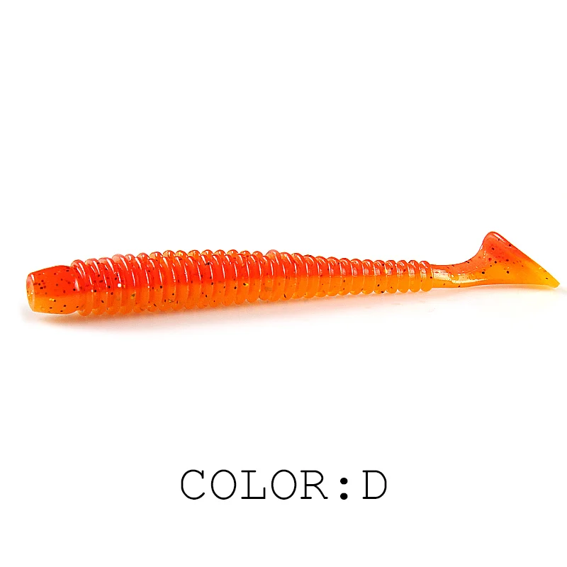Señuelo Shad Supercontinente – Swimbait blando para jigging y spinning costero - imagen 2