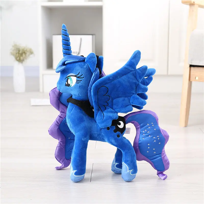 Anime Princess Luna Cartoon Horse Plush Doll Stuffed Toys 30CM