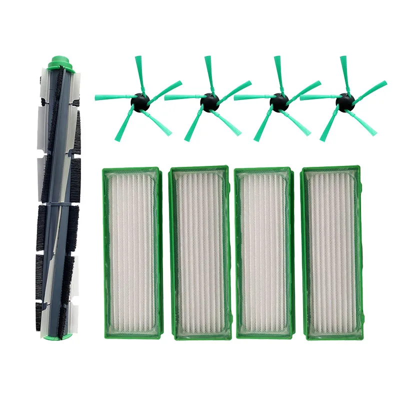 Main Roller Brush Spin Brush Hepa Filter For Vorwerk Kobold VR200 VR300 Vacuum Cleaner Spare Parts  Replacement Kit