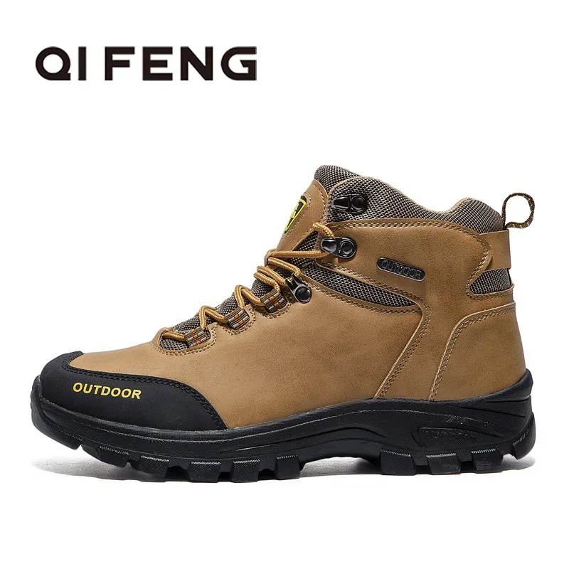 

New Autumn Winter Men Outdoor Sports Hiking Ankle Boots Classic Mountain Climbing Sneaker Trekking Shoes Male Travel Footwear