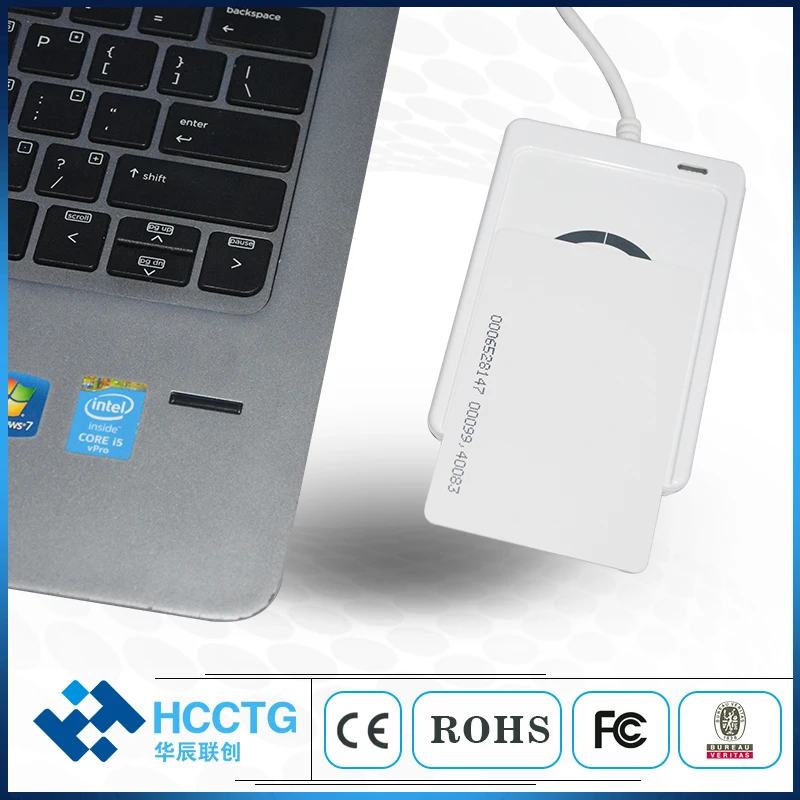 ACS Original ACR122U-A9 USB  ISO14443 Type A and B 13.56mhz NFC Smart Contactless Card Reader Writer with Free SDK ACR122U-A9