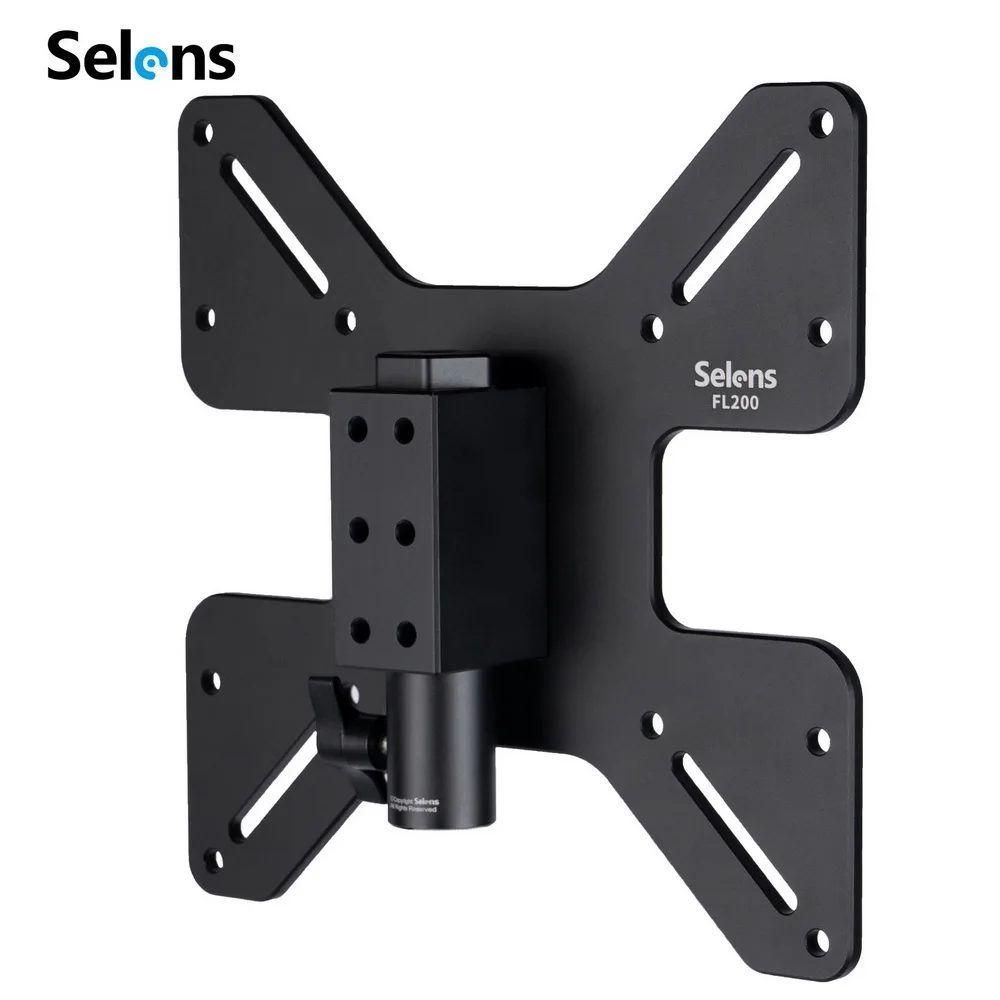 Selens TV Mount  Bracket Stand Attachment and Wall Mount Removable VESA 200x200CM Plate for Monitor  TV Screen Photo Studio