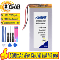 Top Brand 100% New 5500mAh 3263156 Battery for 8 inch 9inch Tablet PC CHUWI Hi8 hi8 pro xv8 DVD DVR Batteries