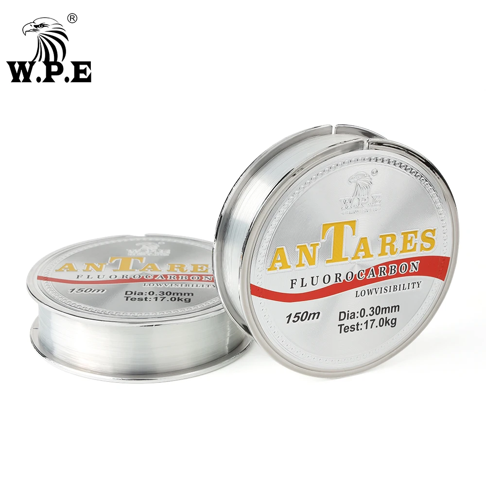 W.P.E  ANTEROS 150m Fluorocarbon Coating Fishing Line 0.20mm-0.60mm 10kg-41kg Fishing Line Carbon Fiber for Carp Fishing