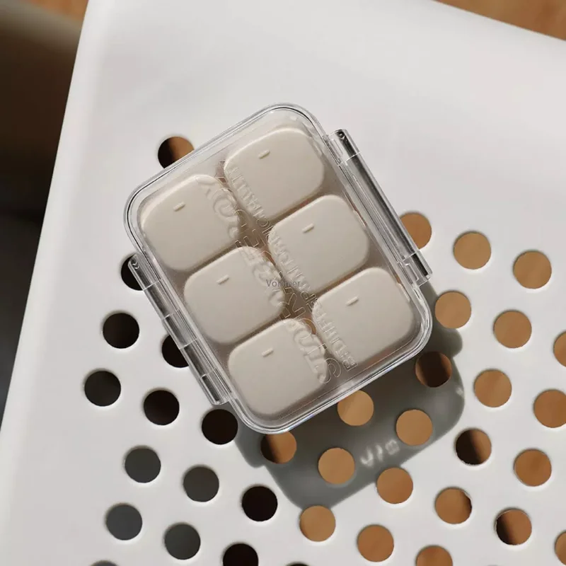 Xiaomi Youpin Jordan & Judy จัดจำหน่ายแบบพกพา Mini ปิดผนึกกล่องยาขนาดเล็กและพกพาฟรีรวมกล่องหลายซีล