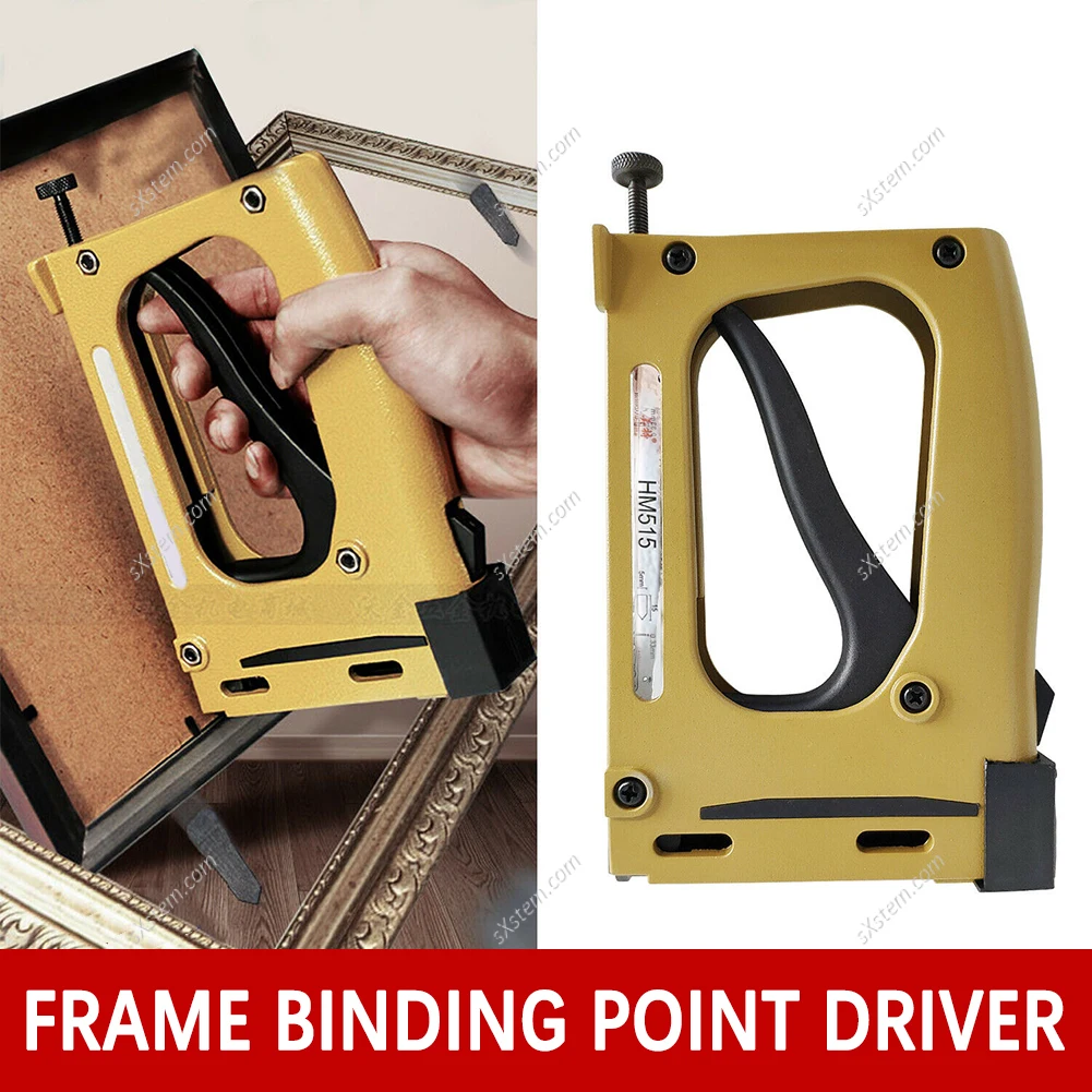 Picture Frame Framing Point Driver Tacker Point Staple Gun + FREE Insert