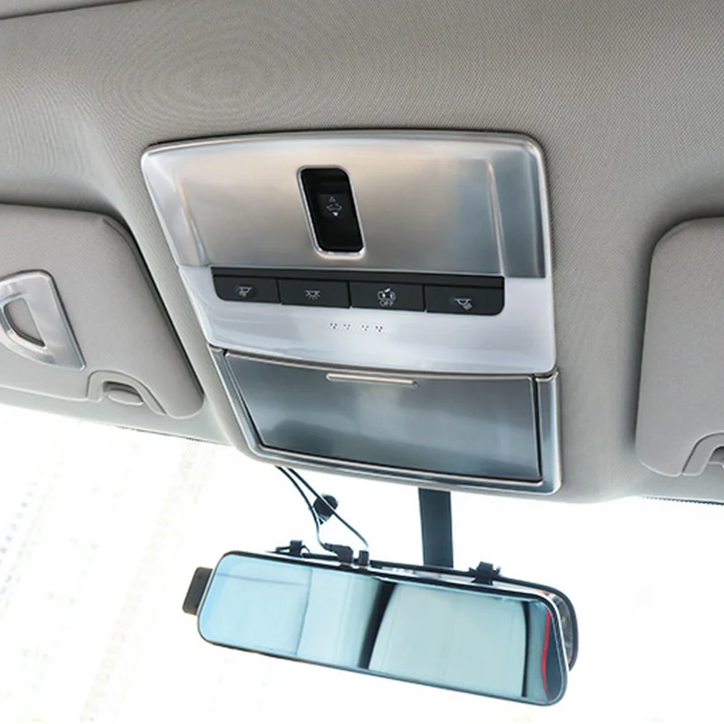 

SBTMY Stainless steel decorative frame of reading lamp in front of car For Nissan Teana Altima 2019 2020