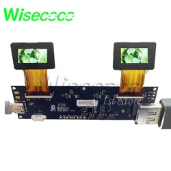 Wisecoco 0,71 cala Micro Oled Display AMOLED Binocular Observer VR AR Szklany ekran Panel medyczny 1080p FHD Wysoka rozdzielczość PPI