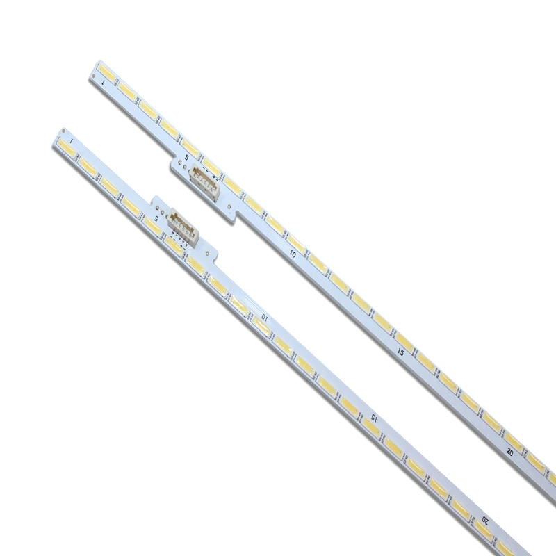 Nova 10 pçs/set LEVOU Tiras de luz de Fundo para Samsung STS480A20(LTI480HN02,LJ07-01302/3A)_ 66LEDs_R/L-TYPE_Rev0.2_160523x48 polegadas