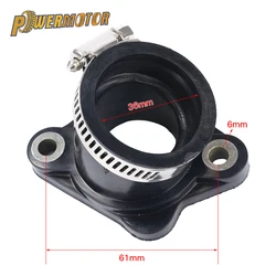 Carburetor Intake Pipe for Mikuni KOSO Am6 VM24 OKO PE28 30 32 34mm Pitbike Motorcycle Racing Carburetor Adapter Intake Manifold