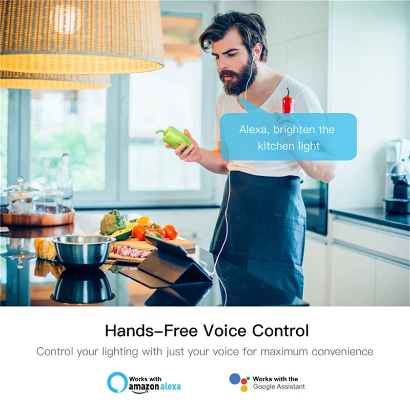 DIY WIFI 스마트 디머 스위치 조명 LED 투야 앱 원격 제어 스위치 차단기 모듈 1구 1/2방향 Alexa Google Home 연동