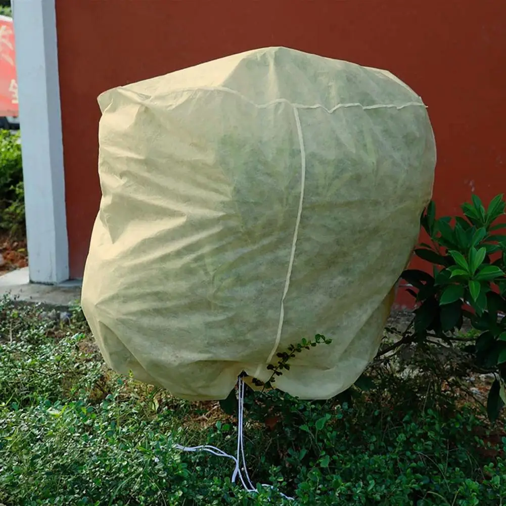 Plant Cover Winter Warm Cover Tree Shrub Plant Protecting Bag Frost Protection For Yard Garden Plants Small Tree Against Cold