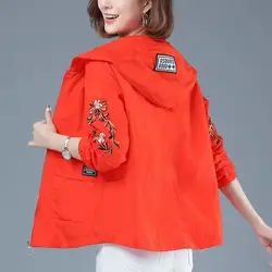 Female Thin Hooded Jacket Women 2025 New Breathable Sun Protection Clothing Femme Middle-Aged Mom Summer Sun Protection Shirt