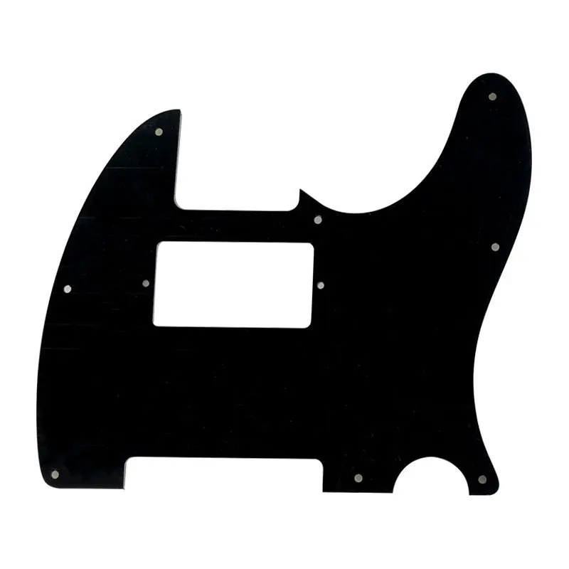 Pleroo Guitar Parts -For US Left Handed Standard 8 Screw Holes Tele Telecaster With PAF Humbucker Guitar Pickguard Scratch Plate