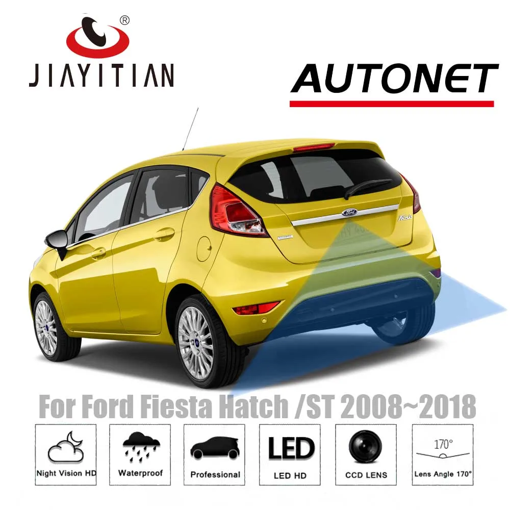 

JIAYITIAN rear view camera for Ford Fiesta hatch Fiesta ST 2008~2016 CCD Night Vision Backup camera Parking license plate camera