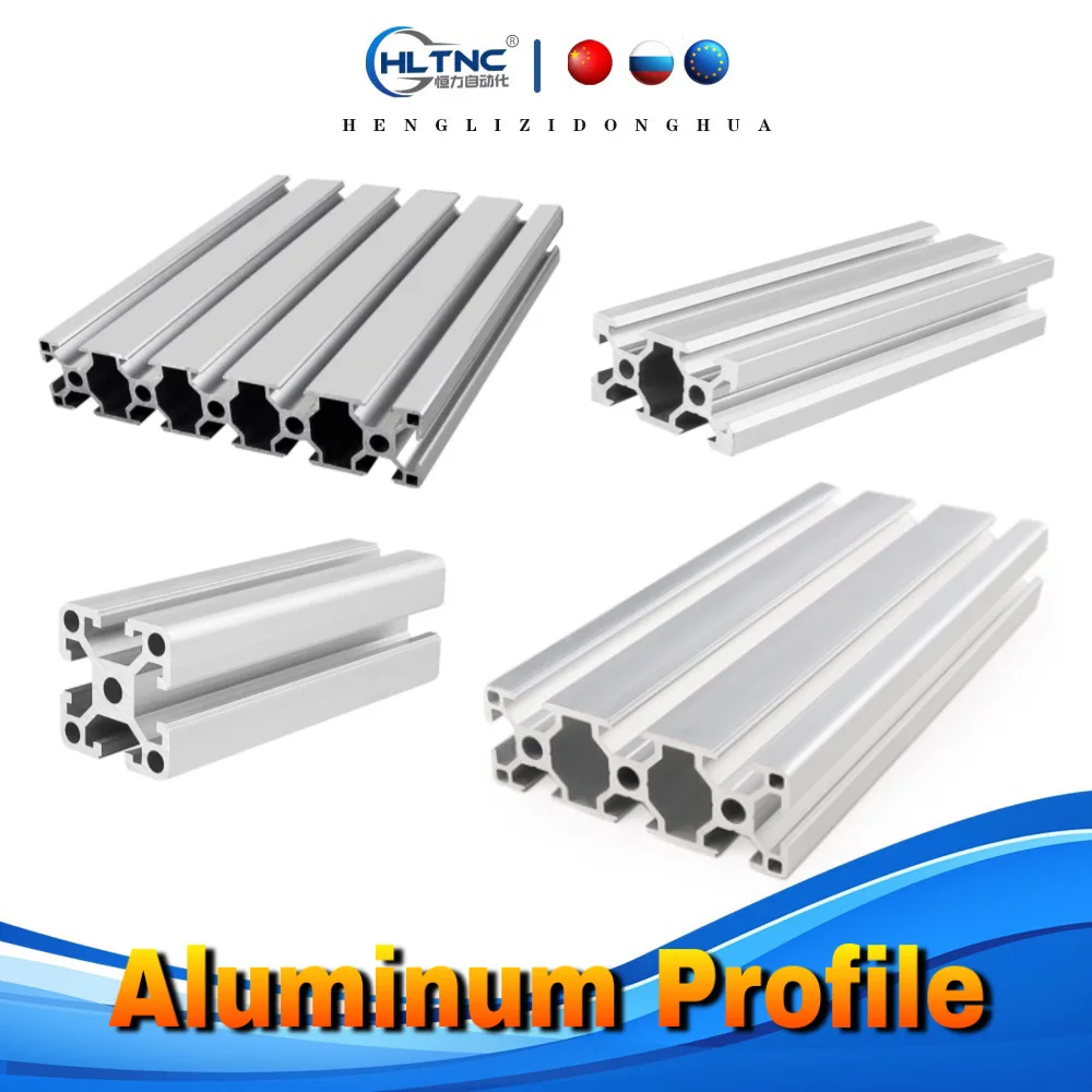 

Профиль из алюминиевого сплава 2020, 4040, 6060, 30150, 80160, европейский стандарт, анодированная линейная направляющая, экструзионный алюминиевый профиль для детали с ЧПУ