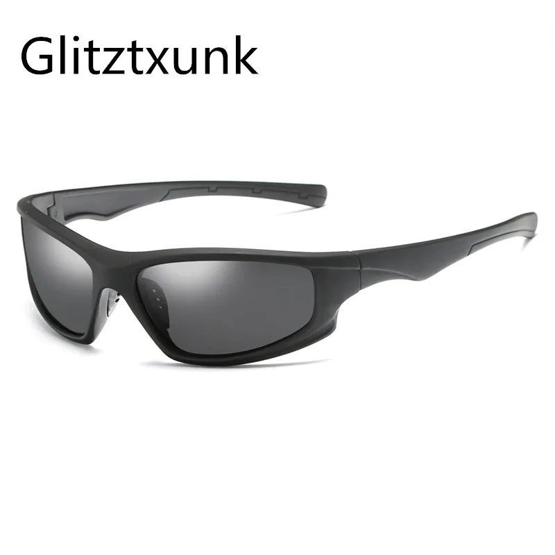 Glitztxunk Square Polarized Sunglasses Men Sports Classic Brand Design New Fashion Drive Sun Glasses Male Eyewear Lentes de sol