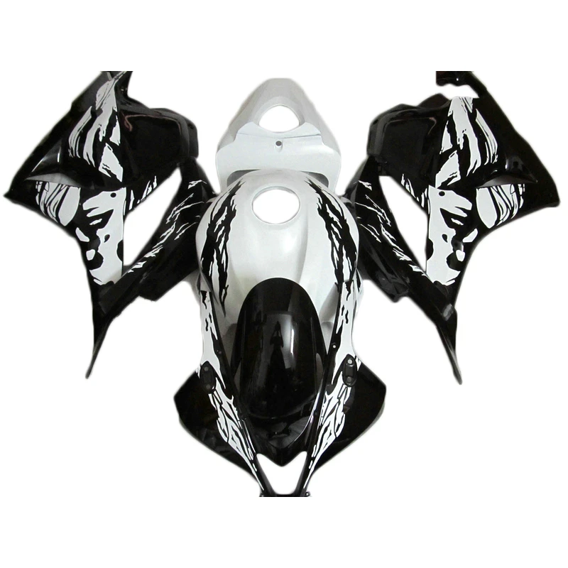 New arrival bodywork Fairing kit Fit for Honda CBR600RR 09 10 11 12 Black white fairings CBR 600rr 2009 2010 2011 2012 Injection