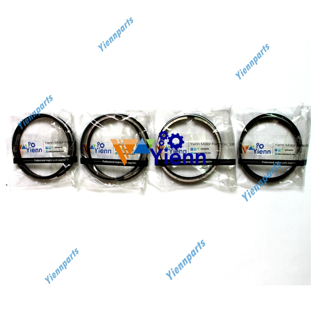 V1902 Piston Ring Set 19274-21050  For Kubota KH20 KH151 Excavtors and R400 R410 LOADERS Diesel Engine Parts