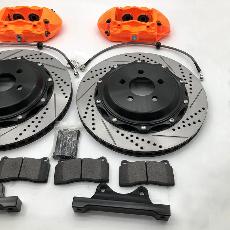 Jekit racing car full set GT4 brake kit with 345x28mm disc fit for W453/335i  rim 18 front