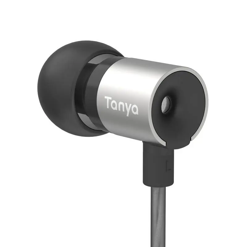 Tanchjim Tanya In Ear Earphones Hifi Dynamic Music Sports Headsets Metal IEM Earbuds Heavy Bass Microphone Headphone Oxygen Cora