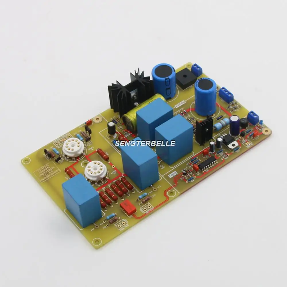 Hifi 12AU7 Tube Stereo Preamplifier Board Base On Conrad-Johnson PV12 Preamp Circuit