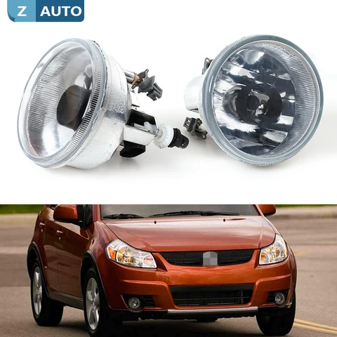 Для Suzuki SX4 2007-2012 для Aerio 2002 2003 2004 передний бампер противотуманные фары Противотуманные фары Дневные ходосветильник огни противотуманные фары s