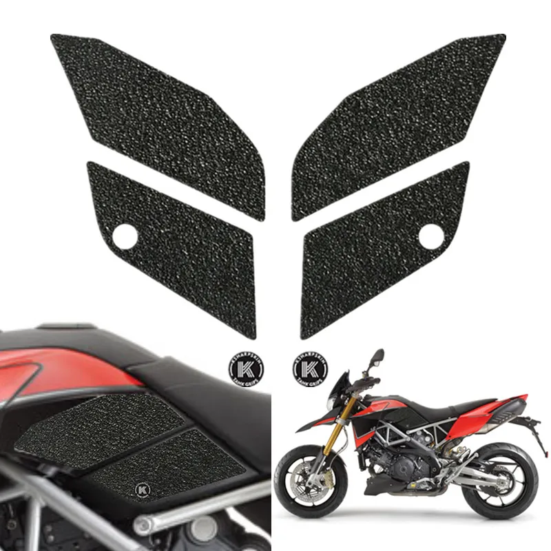 Motorcycle Fuel Tank Left Right Traction Side Sticker Pad Knee Grip Protective Decal For APRILIA DORSODURO 750 900 1200 ABS