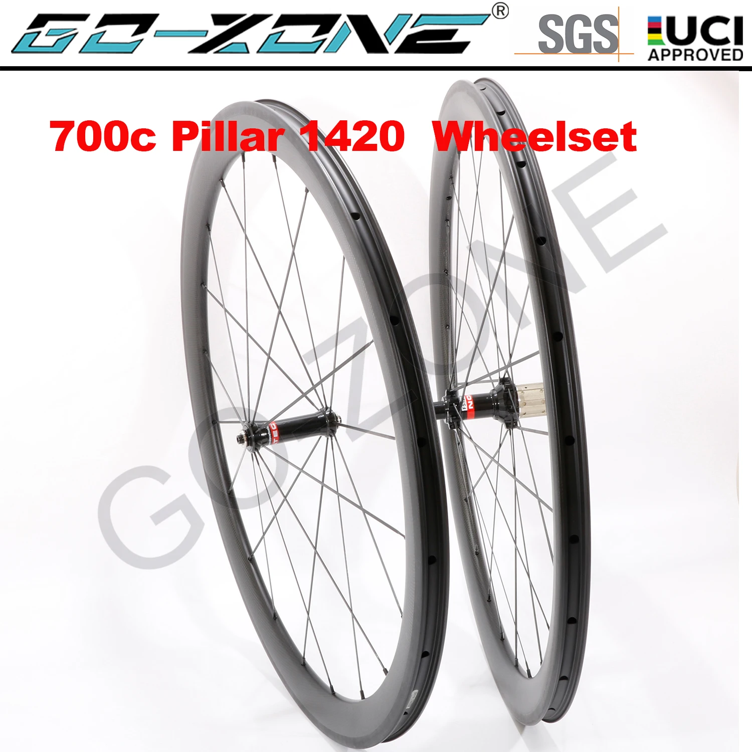 

Clincher Tubeless Tubular Carbon 700c Wheelset 26mm High TG Rim Brake Novatec 511 522 Pillar 1420 Carbon Road Rim Brake Wheels