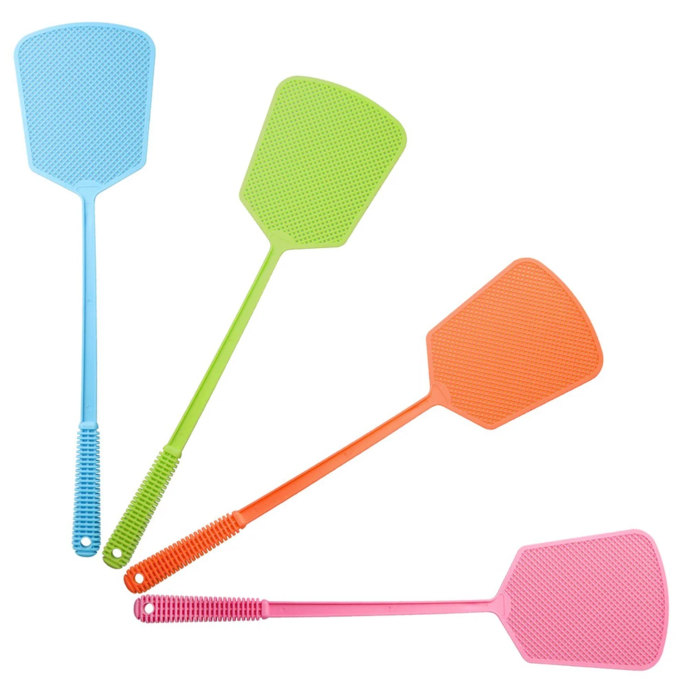 Plastic Long Handle Fly Swatter Pest Control Mosquito Trap Killer Home Hand Tool household products