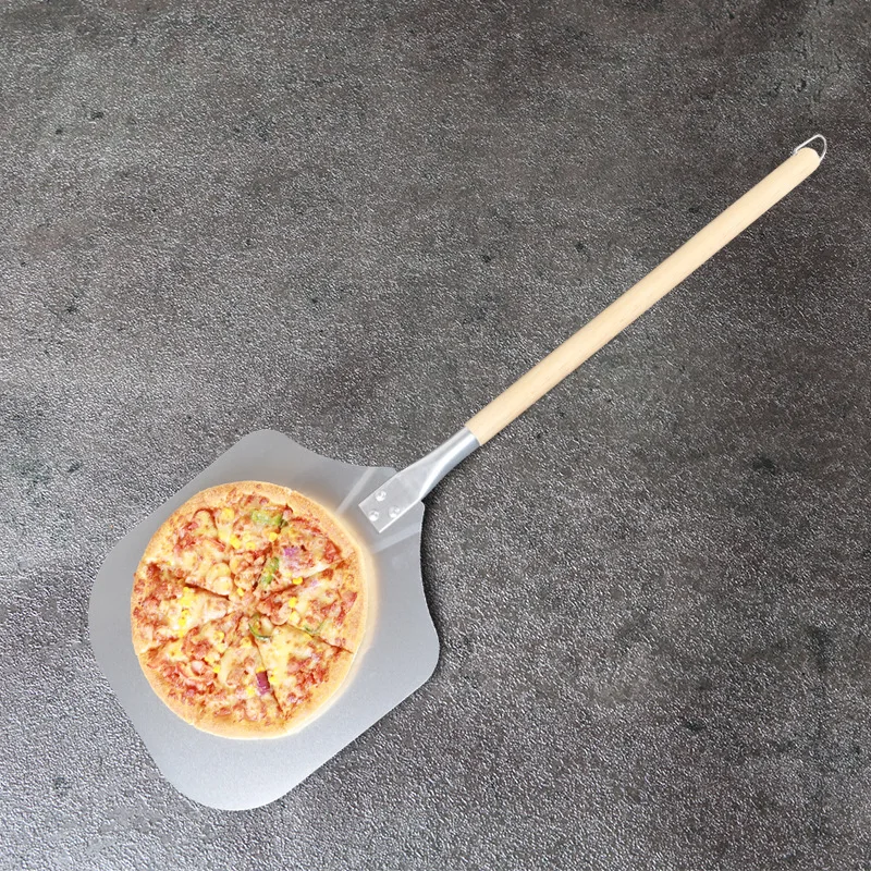 

Spiral Pattern Removable Handle Pizza Shovel Aluminum Shovel Baking Tool Screw Twist Pizza Transfer Shovel Kitchen Gadgets 2021