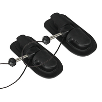 2pc oar holder paddle lock support on inflatable boat accessory dinghy raft steel beam cross paddle hole 10mm all direction