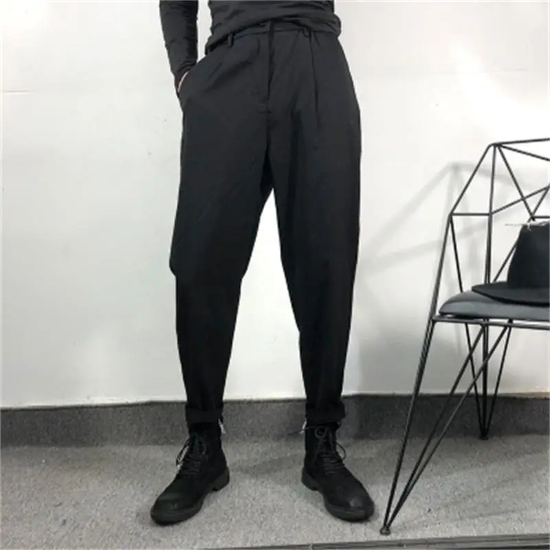 

Men's Harun pants spring and Autumn new fashion classic simple Harajuku high street casual casual casual oversized pants