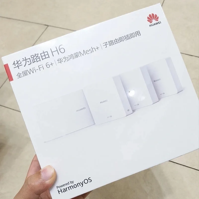Huawei Router H6 HarmonyOS WIFI 6 + Smart Home Mesh WIFI Wireless Router Dual-Band Gigabit Broadband Networking System router