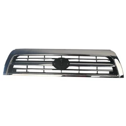 Automobile Electroplating Bar Modified Front Grille Hood Racing Grills  For Toyota Surf 185 Uzn185 N185 1998 1999